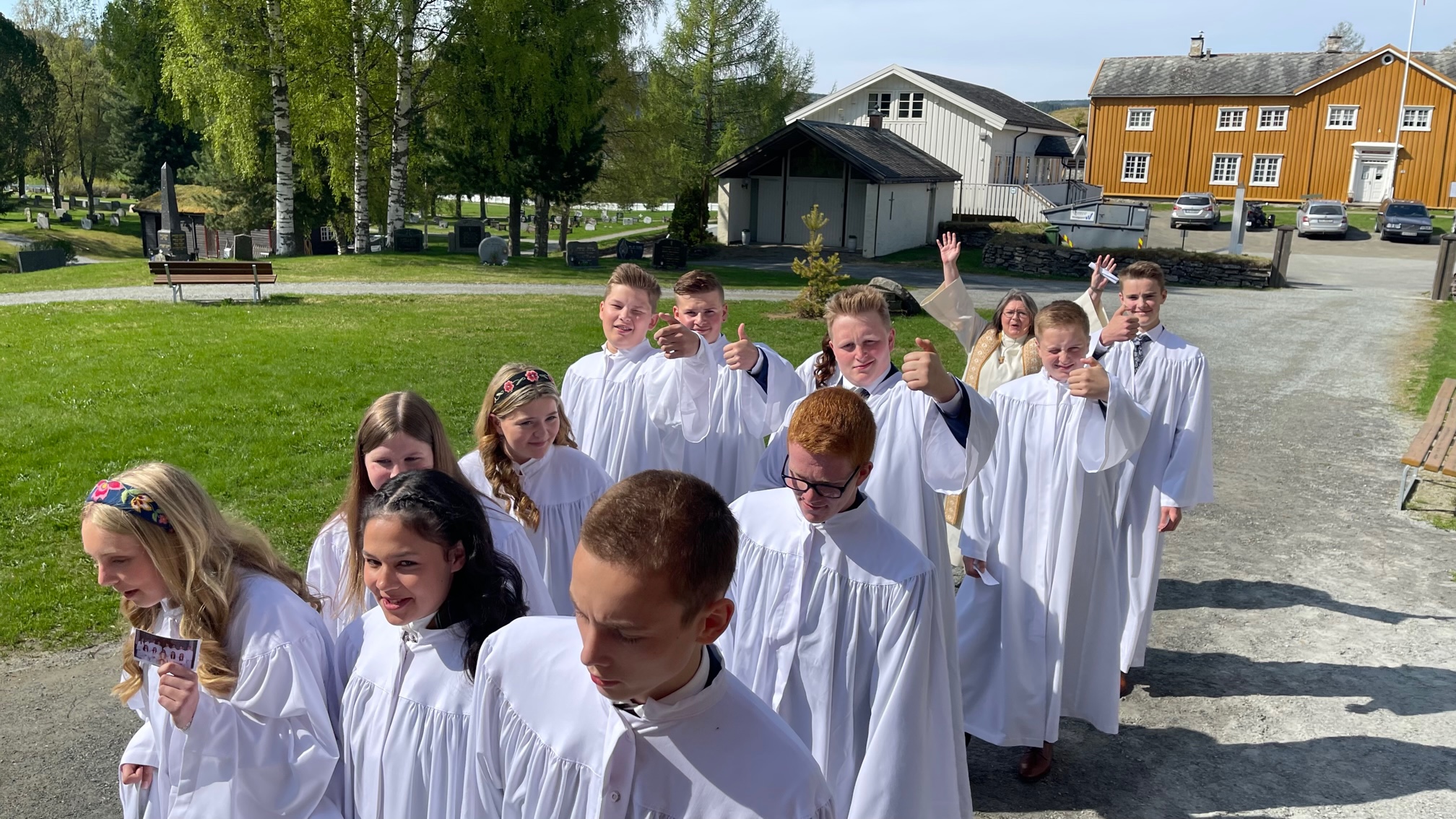 Konfirmanter i Selbu kirke 21. mai 2023